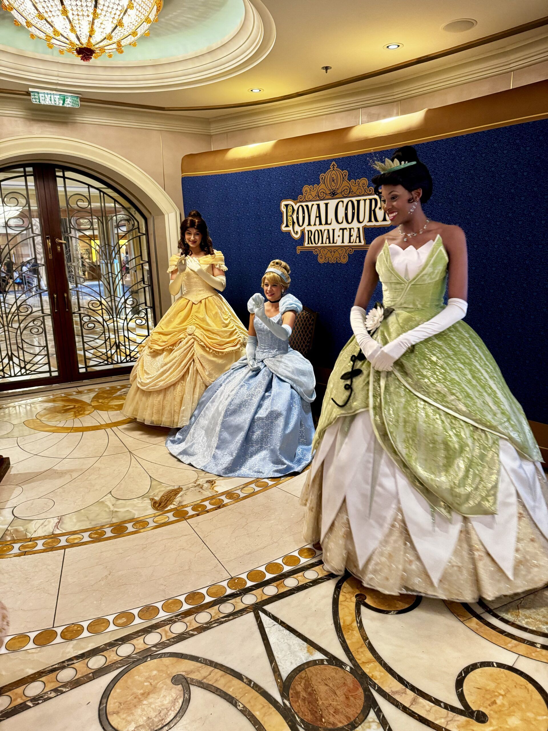 Royal Court Royal Tea on Disney Cruise - Marvelous Mouse Travels