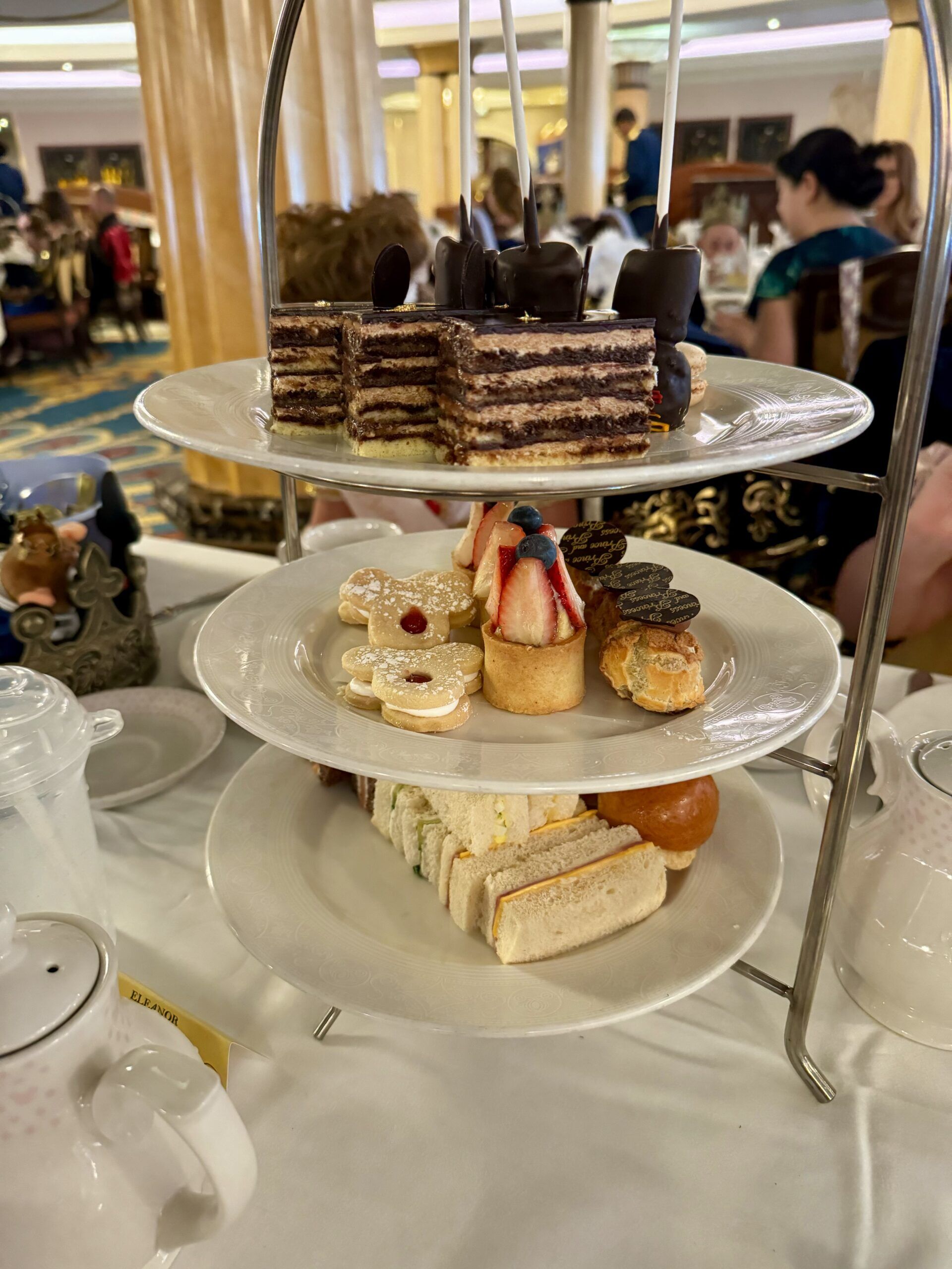 Royal Court Royal Tea on Disney Cruise - Marvelous Mouse Travels