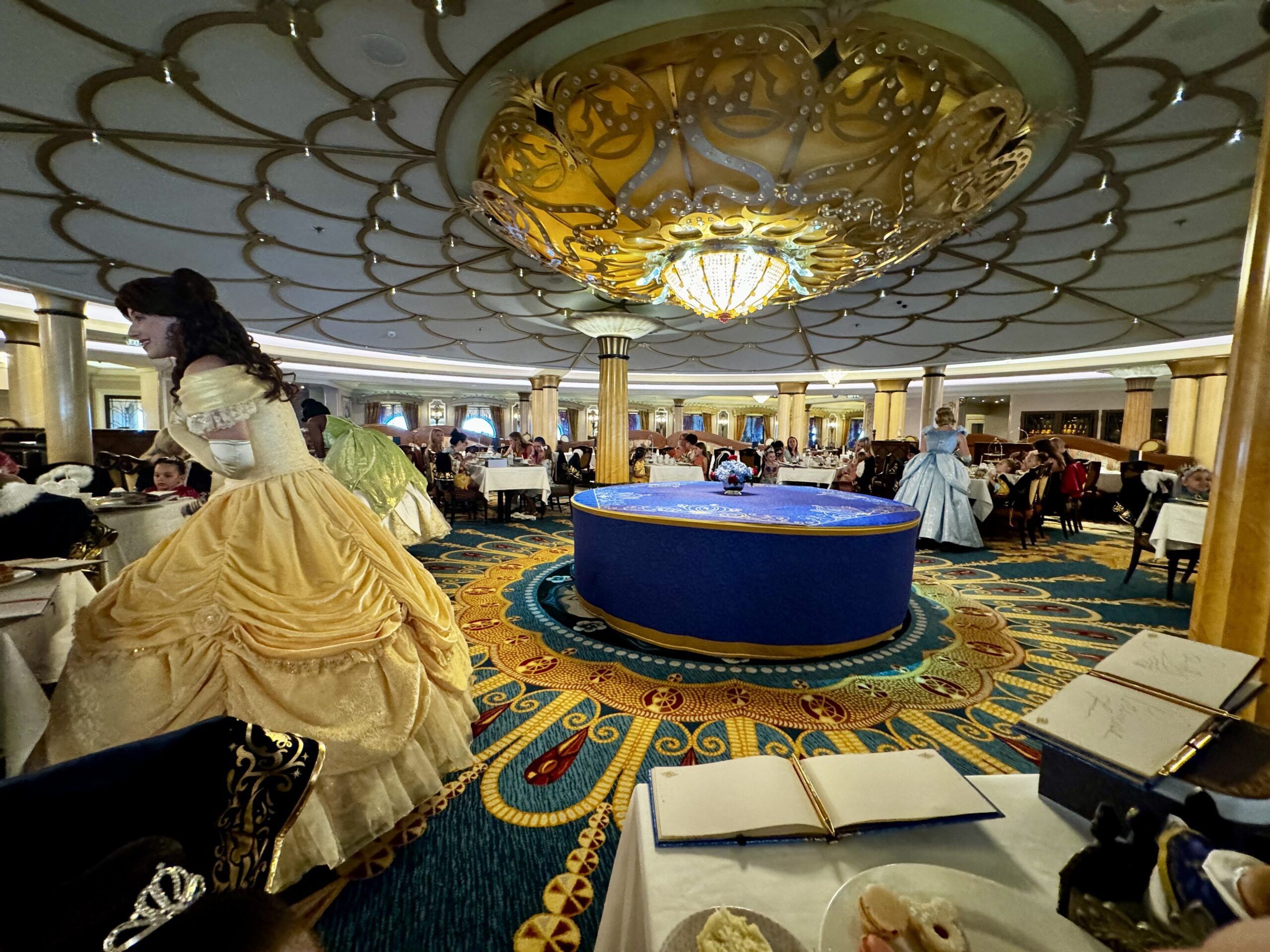 Royal Court Royal Tea on Disney Cruise - Marvelous Mouse Travels