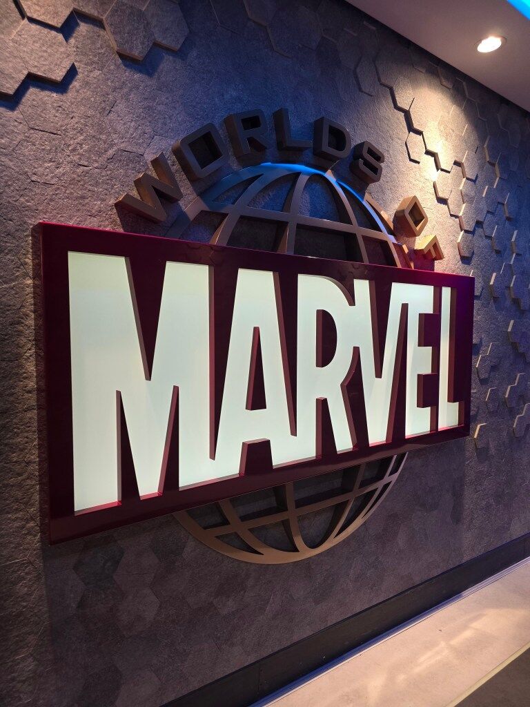 Worlds of Marvel restaurant aboard the Disney Wish